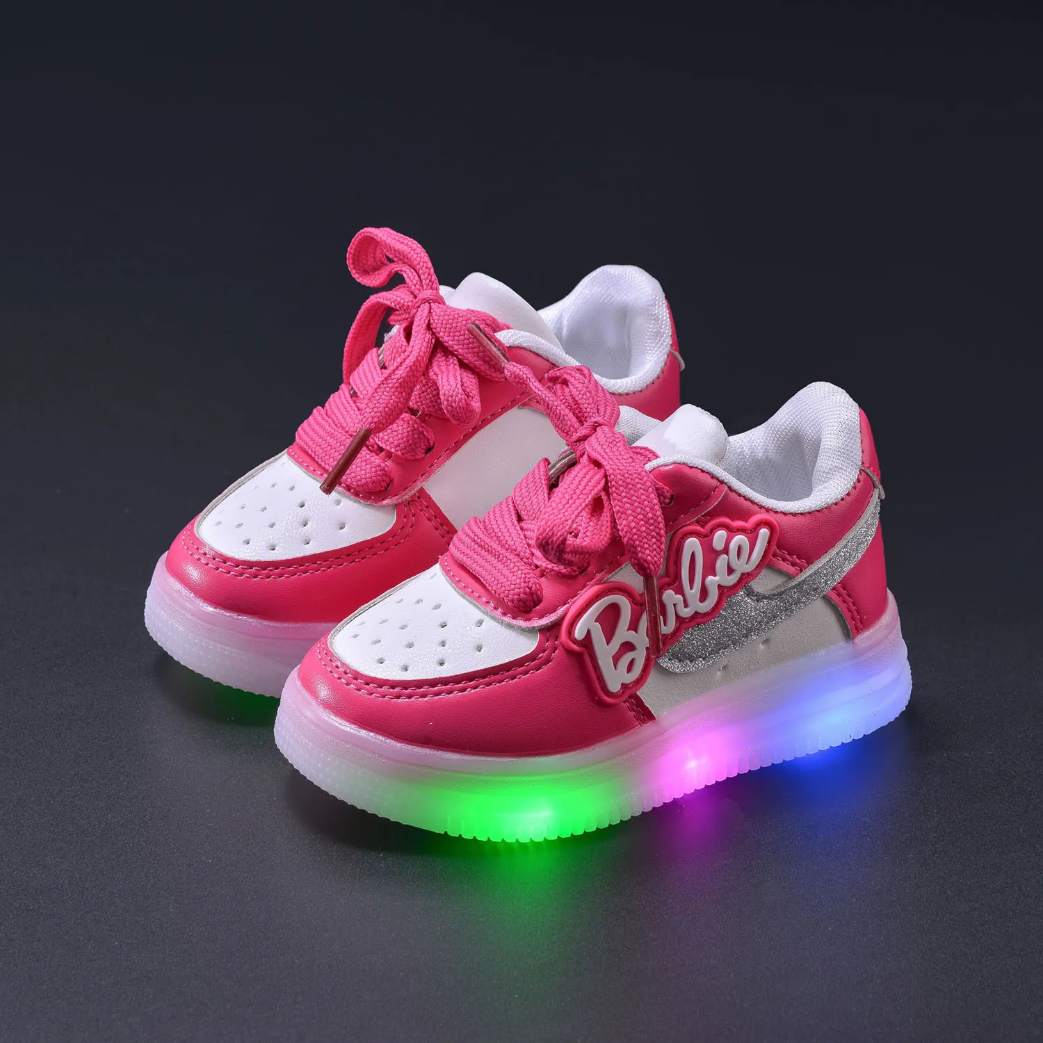 Chaussure led - lumières de barbie